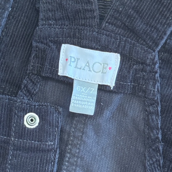 The Children's Place Black Corduroy Dress - Picture 2 of 4